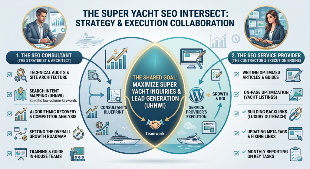 SEO consultant vs SEO service
